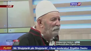 Futet live ne emision dhe suprizon Shqiptaret me poezine e tij emocionuese! Rrenqethese!
