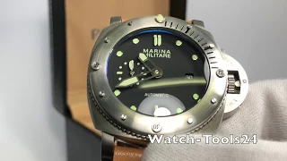 Marina Militare Submersible 47mm Case 4K Pam Homage