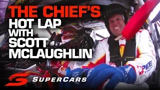 ONBOARD: Scott McLaughlin takes The Chief for a Hot Lap at Newcastle | Supercars Championship 2019