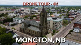 🌅 Majestic Moncton, NB: A Breathtaking 4K Drone Journey 🚁