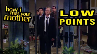 Low Points For Each Character - How I Met Your Mother