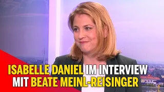 Isabelle Daniel im Interview mit Beate Meinl-Reisinger