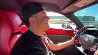 JON VLOGS ACELERANDO COM SUA FERRARI 488gtb Part. VITOR PARREIRA