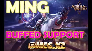 MING BUFFED - Arena of Valor Gameplay, No Commentary (AOV NA)