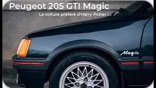 Les 205 exclusives : la Peugeot 205 GTI Magic