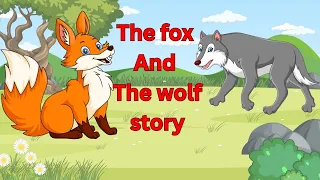 "The Cunning Fox and the Loyal Wolf | Short Moral Stories for Kids"