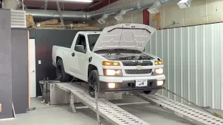 Turbo 5.3 hits boost cut on the dyno!