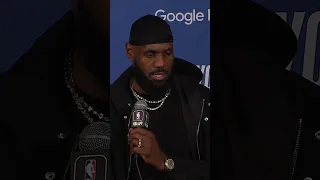 LeBron James talks Game 1 Loss vs Nuggets, Postgame Interview 🔥 #NBA #Playoffs