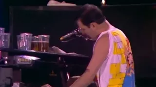 BOHEMIAN RHAPSODY - QUEEN LIVE AT WEMBLEY FRIDAY 11 JULY 1986