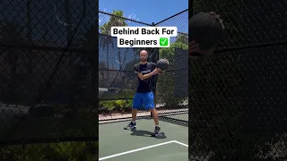 How To Behind Back Dribble For Beginners ✅