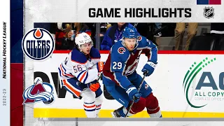 Oilers @ Avalanche 2/19 | NHL Highlights 2023