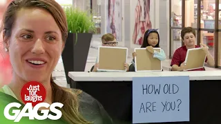 Kids Try to Guess Strangers' Ages