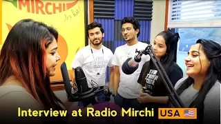 Chirag,Rishi,Bidipta,Deboshmita  Interview at Radio Mirchi USA 🇺🇸