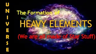 The Formation of Heavy Elements   In The Beginning