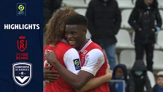 STADE DE REIMS - FC GIRONDINS DE BORDEAUX (5 - 0) - Highlights - (SdR - GdB) / 2021-2022