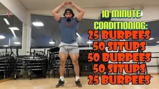 Calisthenics Workout #7: 100 Burpees + 100 Situps | Abs Training | Eric Rivera