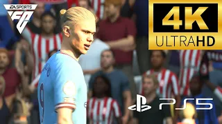 FIFA 23-BRENTFORD VS MANCHESTER CITY-PREMIER LEAGUE-GTECH COMMUNITY STADIUM- BROADCAST CAM TV PS5 4K