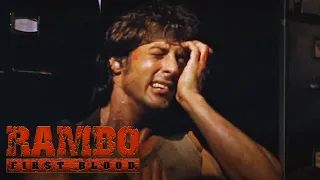'Rambo Breaks Down & Cries' Scene | Rambo: First Blood