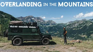 Overlanding Europe in our Defender 110 Td5 | Travelling with Expedition Rove in Switzerland