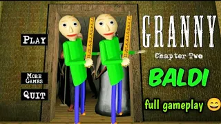 Granny Chapter Two | Baldi Mod Door Escape | Gameplay