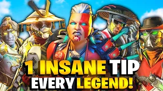 1 INSANE TIP For EVERY Legend In Apex Legends!