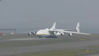 【160万回再生に感謝】世界最大かつ世界に1機しかない巨大輸送機「アントノフAn 225 」テイクオフ　セントレア
