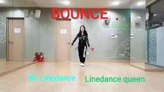 BOUNCE Line Dance(Beginner- Barry Durand)-Demo & Tutorial