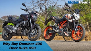 5 Reasons To Buy Dominar 400 Over KTM Duke 390 | MotorBeam