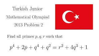 Turkish Junior Mathematical Olympiad 2013 Problem 2