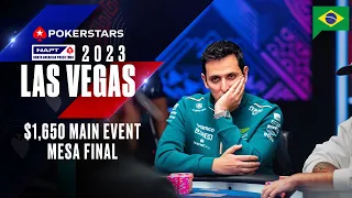 NAPT Las Vegas - $1.650 Main Event - MESA FINAL ♠️ PokerStars Brasil