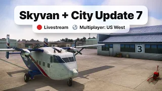 ⏪ Replay: Short SC7 Skyvan / City Update 7 / Microsoft Flight Simulator
