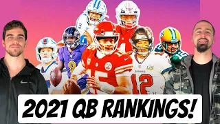 2021 Fantasy Football Quarterback Rankings!