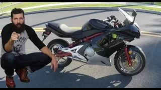 Why the 650 is better than the 600 ZX6R ninja