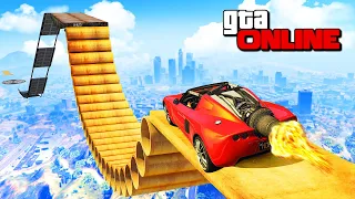 АЗИАТСКИЙ ТРОЛЛИНГ ПАРКУР в GTA 5 ONLINE ( ГТА 5 СКИЛЛ ТЕСТ )