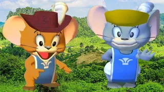 Tom and Jerry War of the Whiskers(3v1):Nibbles and Lion and Jerry vs Tom Gameplay HD - Funny Cartoon