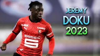 Jeremy Doku 2023 ✨ Dribbling Skills, Assists & Goals ► STADE RENNAIS