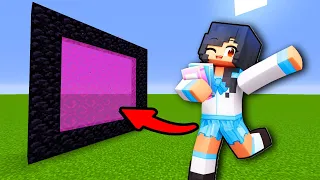 How To Make A Portal To The Aphmau Highschool Dimension in Minecraft