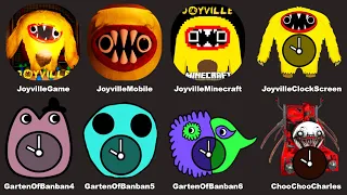 Garten of Banban 6 Mobile,Garten of Banban 4+Banban 5,Joyville Mobile+Minecraft,Choo Choo Charles