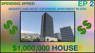GETTING THE MOST EXPENSIVE APARTMENT IN GTA!
