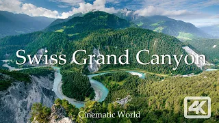 Swiss Grand Canyon • Ruinaulta • Rheinschlucht 4K UHD