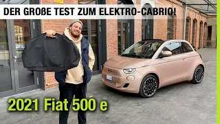 2021 Fiat 500 e „Icon“ (118 PS) 🌸 Der große Test zum kleinen Elektro-Cabrio! - Fahrbericht | Review