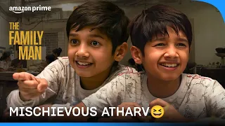 Atharv's Mischievous Moment | The Family Man | Manoj Bajpayee, Priyamani | Prime Video India