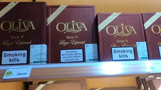 CIGAR PRICES IN DUTY FREE ANTALYA / ЦЕНЫ НА СИГАРЫ В ДЮТИ ФРИ АНТАЛИИ