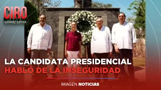 Claudia Sheinbaum se reunió con Cuauhtémoc Cárdenas en Michoacán | Ciro Gómez Leyva