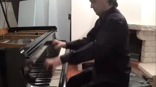 Chopin's 'Revolutionary Etude' in Octaves, played by Antonio Domingos (Faster Version)