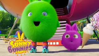 Patines y helado | Las Aventuras de Sunny Bunnies | Dibujos para niños