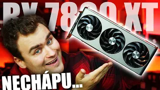 Těžké časy pro NVIDII? - RX 7800 XT Recenze