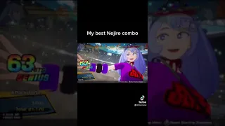 My best Nejire combo | My Hero One’s Justice 2