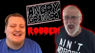 ANGRY GRANDPA GETS ROBBED! (PRANK BACKFIRE) REACTION!!!