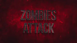 Zombies Attack Action Trailer After Effects Templates